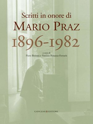 cover image of Mario Praz 1896-1982